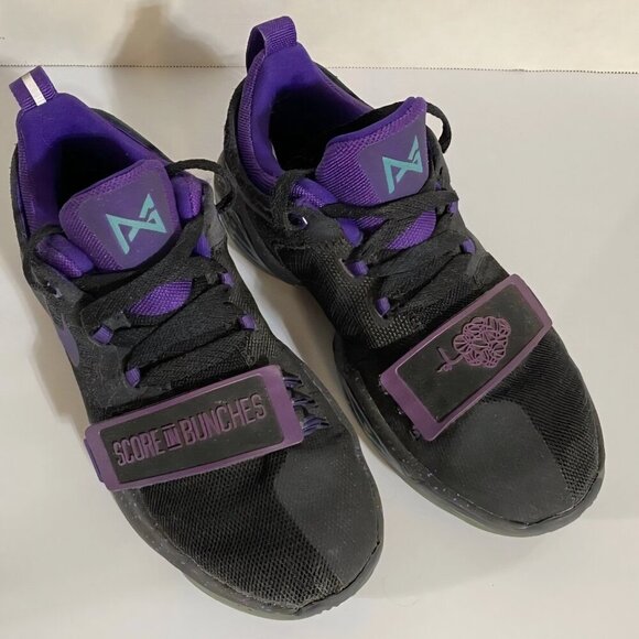 Nike PG 1 Score Bunches Boy purple black Sport, Athletic gym sneakers Shoes Y7 - Picture 1 of 6